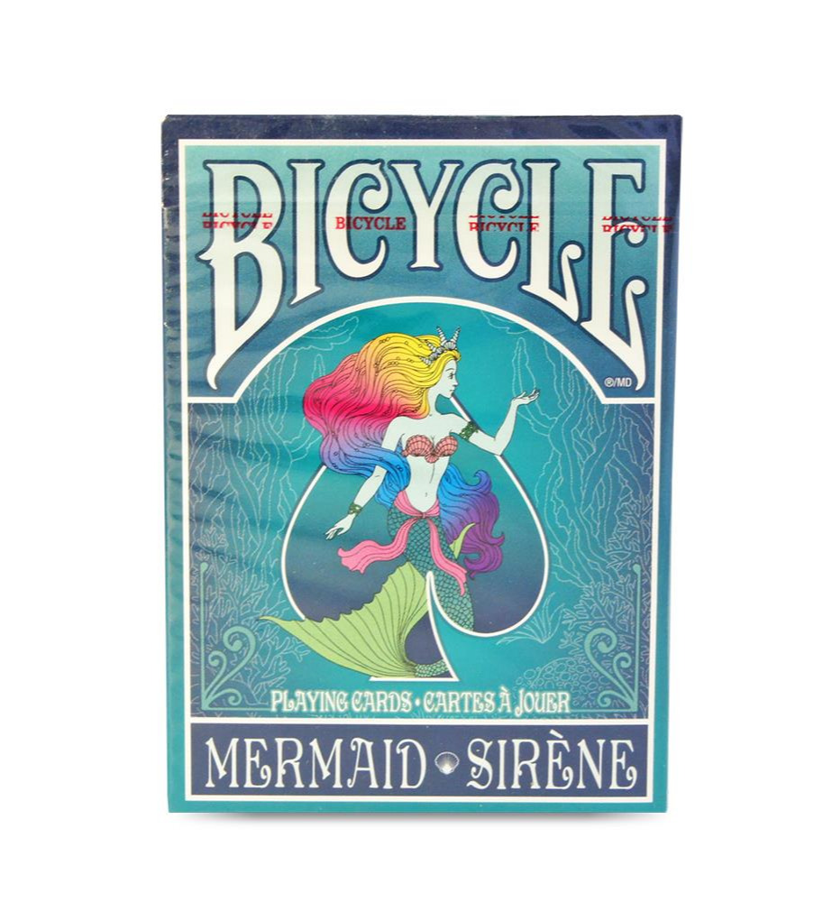 Baralho Bicycle  Mermaid Azul