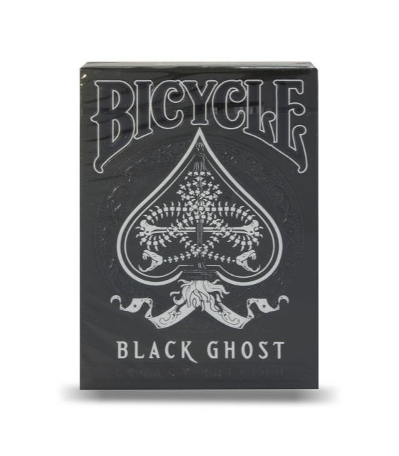 Baralho Bicycle Black Ghost preto