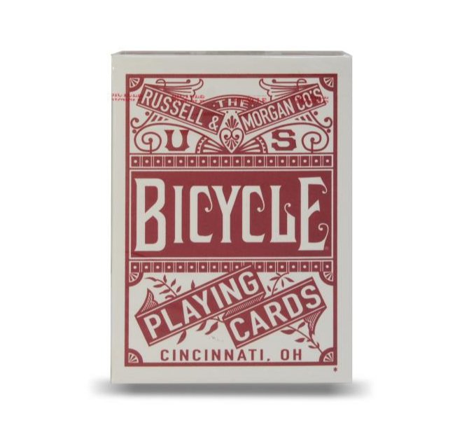 Baralho Bicycle   Chainless Vermelho